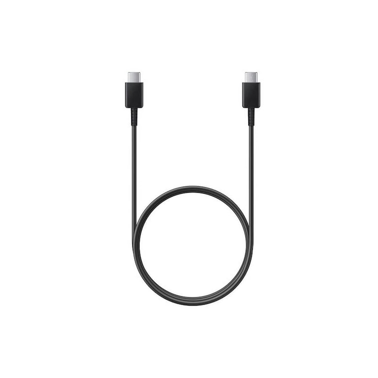 Samsung USB-C to USB-C Cable, 1.8m, 3A, Black, Fast Charging for