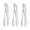 thumbnail image 1 of Samsung USB Charging Data Cable for Galaxy S2/S3/S4/Note 1/2, 3 Pack - Non-Retail Packaging - White - New, 1 of 1