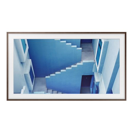 SAMSUNG 75-inch Class The Frame Customizable Bezel - Brown (SCFT75BW/ZA, 2020 Model)