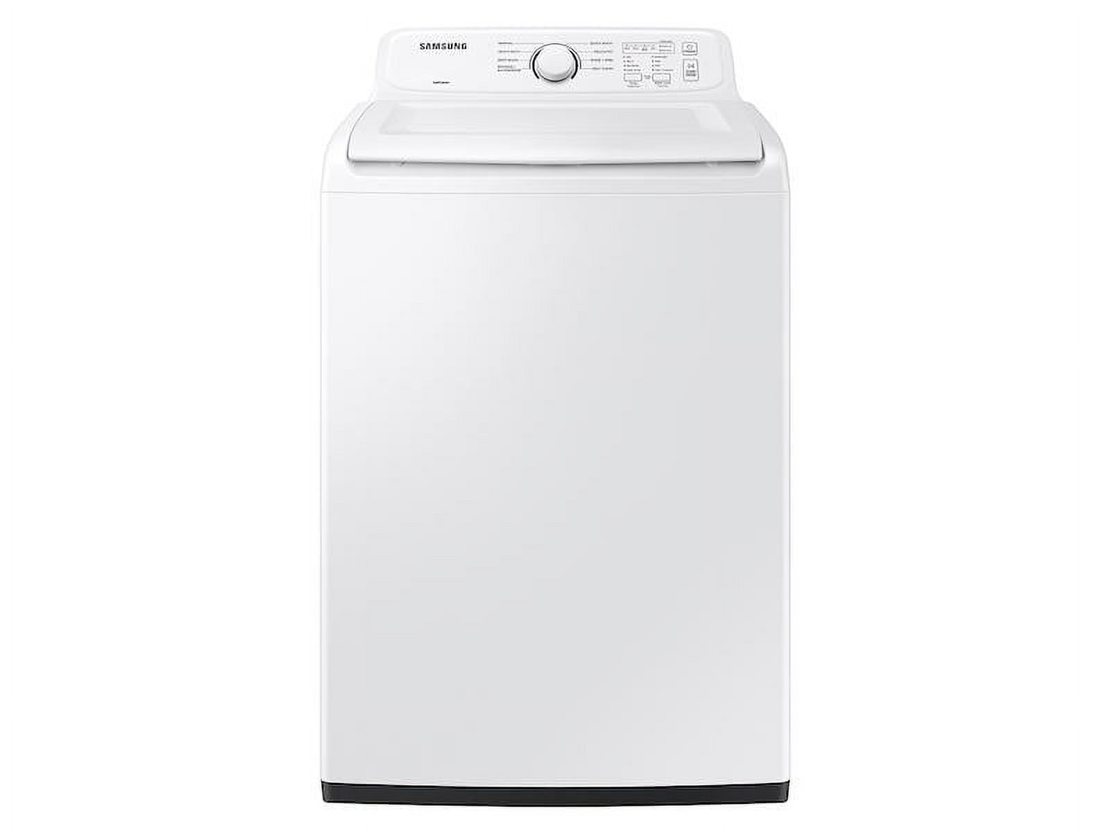 Samsung WA40A3005AW 4.0 Cu. Ft. High-Efficiency Top Load Washer - White - image 1 of 5