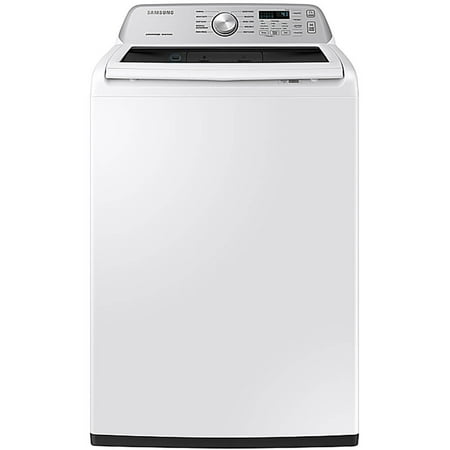 Samsung - 4.5 Cu. Ft. High Efficiency Top Load Washer with Active WaterJet - White