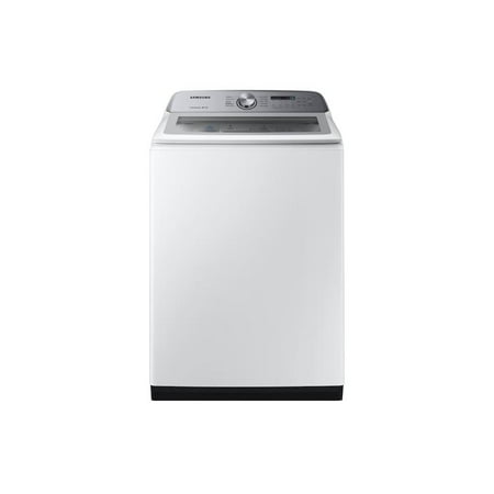 Samsung - 5.0 Cu. Ft. High-Efficiency Top Load Washer with Active WaterJet - White