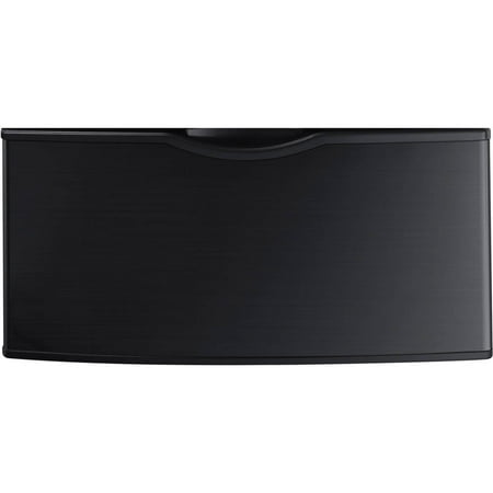 Samsung - 27" Washer/Dryer Laundry Pedestal - Black stainless steel