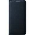 thumbnail image 1 of Galaxy S6 edge Wallet Flip Cover, Black Sapphire Fabric, 1 of 3