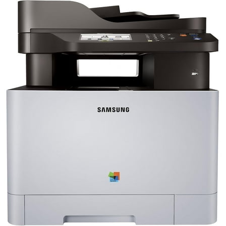 Samsung Xpress C1860FW Wireless Color Laser Printer with Scan/Copy/Fax, Simple NFC + WiFi Connectivity and Built-in Ethernet (SS205H)