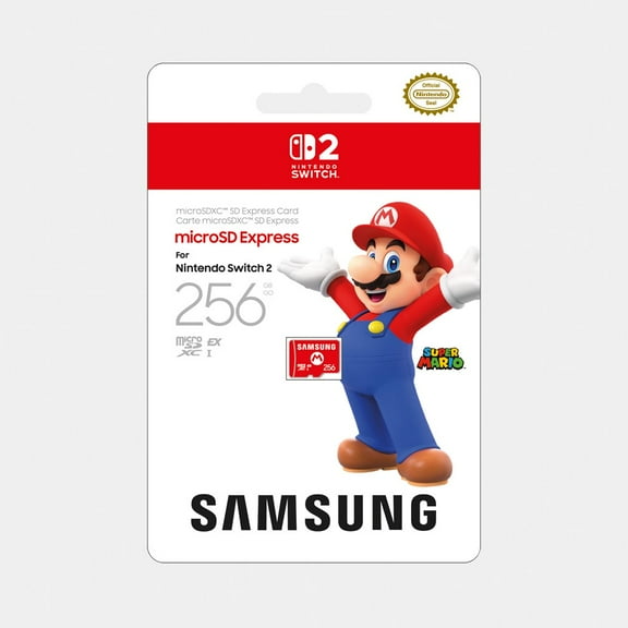 Samsung microSD Express Memory Card 256GB Compatible with Nintendo Switch 2