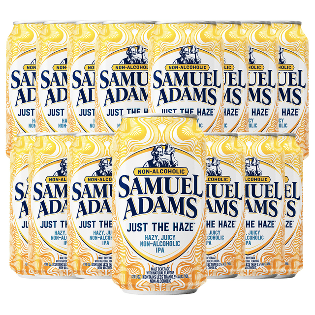 How Many Calerios In Sam Adams Just The Haze Beer Samuel Adams Just the Haze Non-Alcoholic Hazy IPA Brew - Dealcoholized
