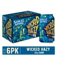 thumbnail image 1 of Samuel Adams Wicked Hazy New England IPA Craft Beer 6 pack, 12 fl oz Cans, 6.8% ABV, 1 of 6
