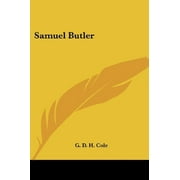 Samuel Butler [Paperback] [Jun 23, 2005] Cole, G. D. H.