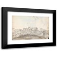 thumbnail image 1 of Samuel Davis 14x11 Black Modern Framed Museum Art Print Titled - Old Mosque at Rajemahl (Rajmahal), 1 of 5