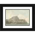 thumbnail image 1 of Samuel Davis 24x17 Black Ornate Framed Double Matted Museum Art Print Titled: Siccre Gully, 1 of 5