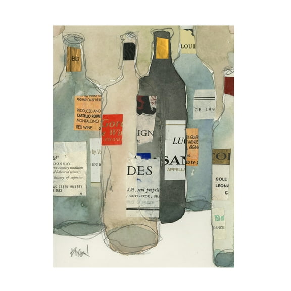 Samuel Dixon 'Wine Bar Moment I' Canvas Art