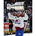 thumbnail image 1 of Samuel Girard Colorado Avalanche Unsigned 2022 Stanley Cup Champions Raising Cup Photograph, 1 of 1