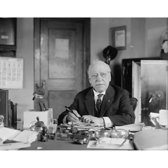 Samuel Gompers American Labor Leader And First President Of The American Federation Of Labor In 1922.