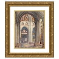thumbnail image 1 of Samuel Halpert 20x24 Gold Ornate Framed and Double Matted Museum Art Print Titled - Toledo Cathedral (1916), 1 of 4