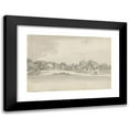 thumbnail image 1 of Samuel Hieronymus Grimm 14x11 Black Modern Framed Museum Art Print Titled - Vanbrugh Castle, Greenwich, 1 of 5
