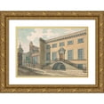 thumbnail image 1 of Samuel Ireland 14x11 Gold Ornate Wood Frame and Double Matted Museum Art Print Titled - Dyer's Hall (Between 1794 and 1800), 1 of 4
