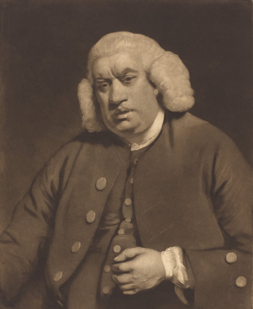 Samuel Johnson Canvas Art - (24 x 36)