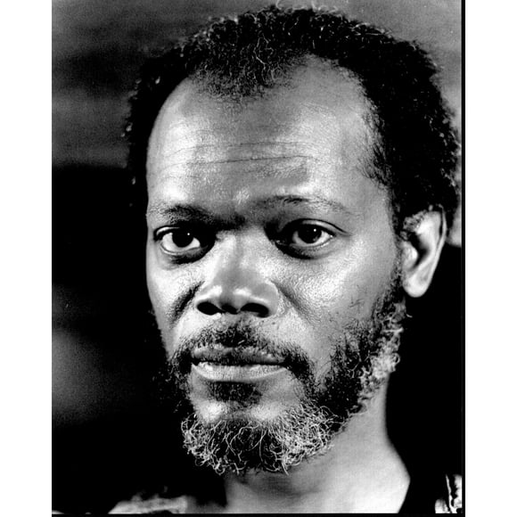 Samuel L. Jackson Close Up In A Time To Kill Black And White Photo Print (8 x 10) - Item # MVM52261