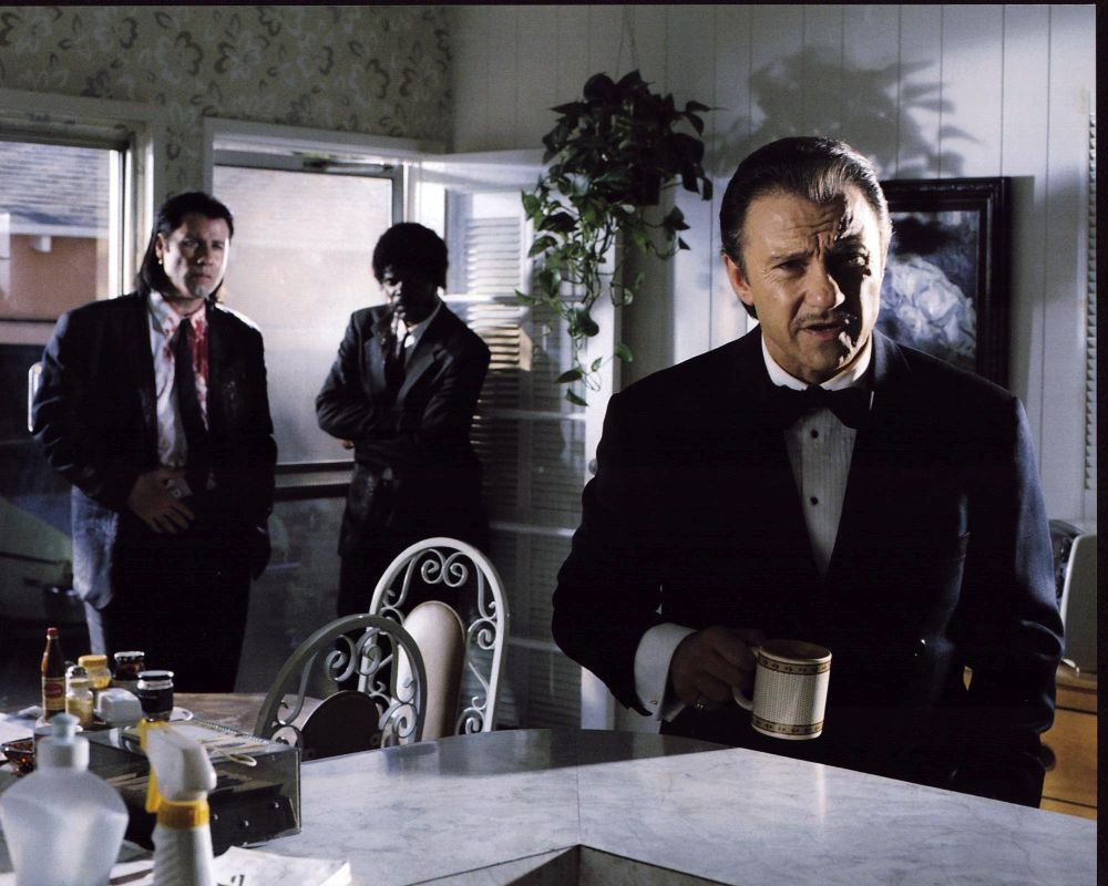 Samuel L. Jackson, Harvey Keitel, And John Travolta In Pulp Fiction