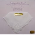 thumbnail image 1 of Samuel Lamont 100% Linen Mother of the Bride Handkerchief -Hand-Crocheted Design, 1 of 1