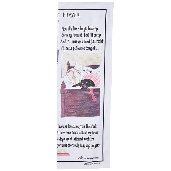 Samuel Lamont 503C A Dog's Prayer Cotton Tea Towel