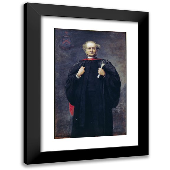 Samuel Melton Fisher 11x14 Black Modern Framed Museum Art Print Titled - The Reverend A. J. Carver