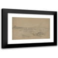 thumbnail image 1 of Samuel Palmer 14x10 Black Modern Framed Museum Art Print Titled - Rome from San Spirito, 1 of 5