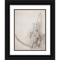 thumbnail image 1 of Samuel Palmer 19x24 Black Ornate Framed Double Matted Museum Art Print Titled: Study for ‘The Shearers’ (Between 1833 and 1834), 1 of 5