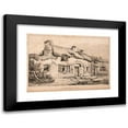 thumbnail image 1 of Samuel Prout 24x18 Black Modern Framed Museum Art Print Titled - Near Helston, Cornwall (1813), 1 of 5