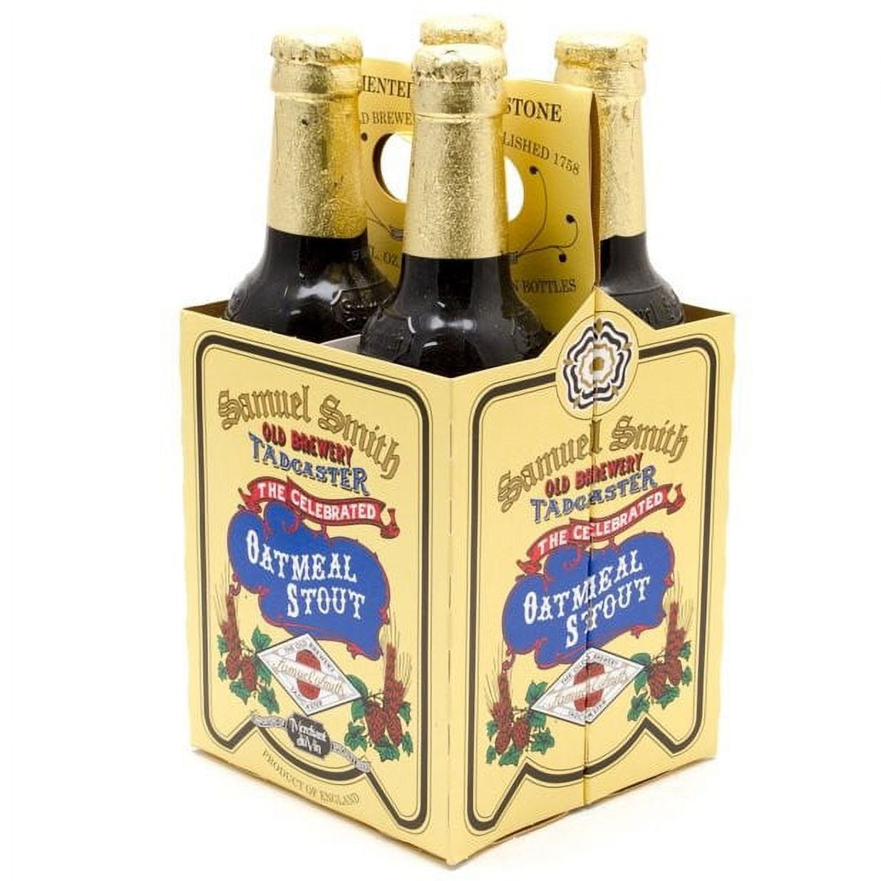 Samuel Smith Oatmeal Stout, 11.2 fl. oz. Bottle. ABV 5.0