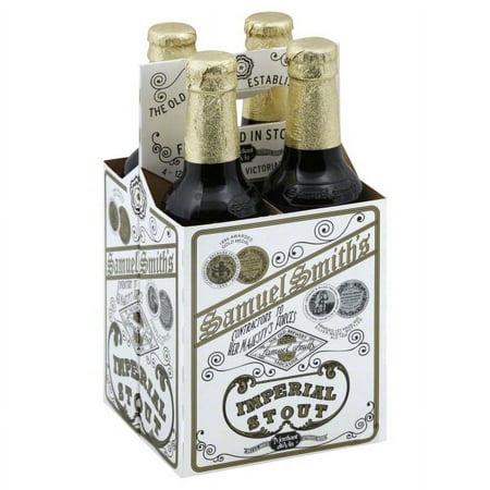 Samuel Smith Imported Imperial Stouts, 12 fl oz 4 Pack Bottle 7% ABV