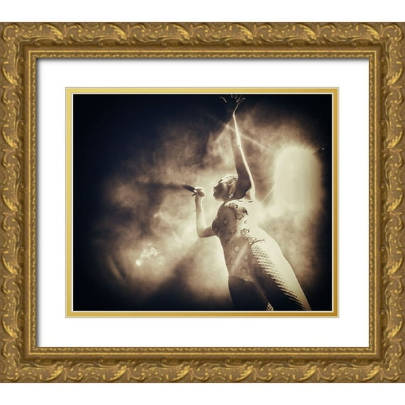 Samuelsson, Anders 14x12 Gold Ornate Wood Framed with Double Matting Museum Art Print Titled - Joy #004