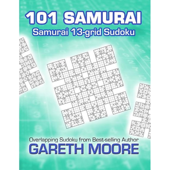 Samurai 13-grid Sudoku: 101 Samurai, (Paperback)