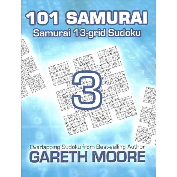 Samurai 13-grid Sudoku 3: 101 Samurai (Paperback)