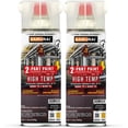 thumbnail image 1 of Samurai 2-Part Industrial High Heat Spray Paint (Silver, Pack of 2 cans), 1 of 6