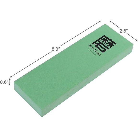 Samurai Ceramic Whetstone #2000 for Kitchen and Professional Use with Non-Slip Base