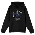 thumbnail image 1 of Samurai Champloo Jin Kanji Logo Men's Black Sweatshirt-4XL, 1 of 2