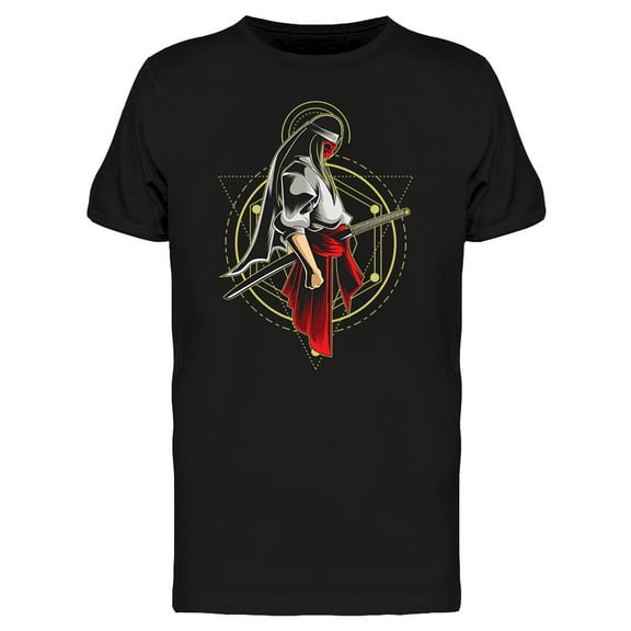 Samurai Force T-Shirt Men -Image by Shutterstock, Male 3X-Large