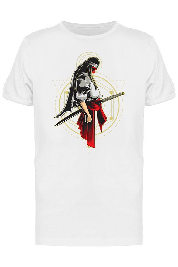 Samurai Force T-Shirt Men -Image by Shutterstock, Male Medium