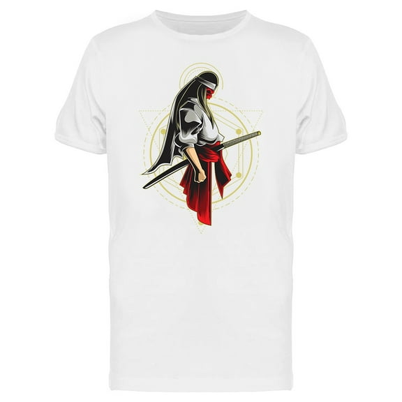 Samurai Force T-Shirt Men -Image by Shutterstock, Male x-Large