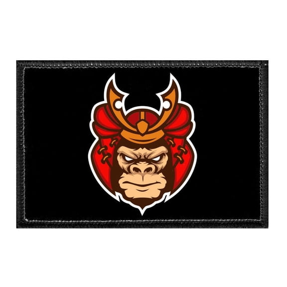 samurai gorilla - Removable Patch
