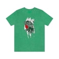 thumbnail image 1 of Samurai In Attacking Stance Japanese Flag T-Shirt, 1 of 9