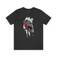 thumbnail image 1 of Samurai In Attacking Stance Japanese Flag T-Shirt, 1 of 9