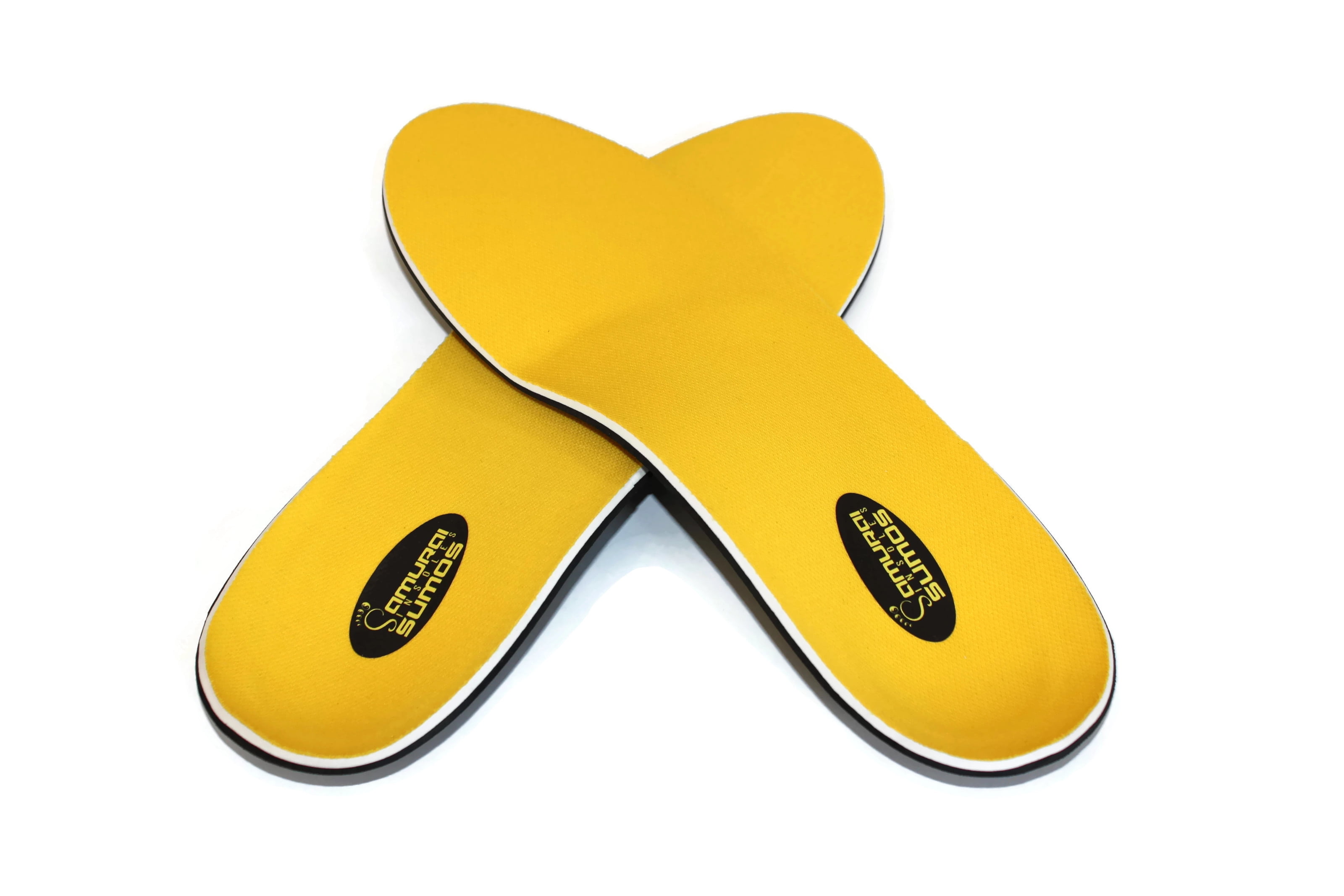 Samurai Insoles Sumos- Super-Padded Orthotics for Flat Feet- Perfect ...
