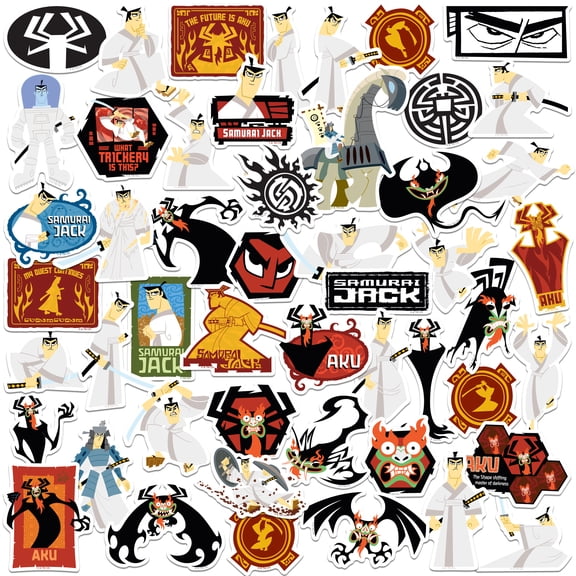 Samurai Jack 50Ct Sticker Pack