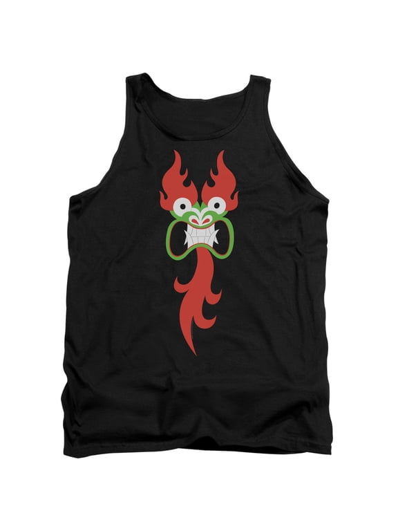 Samurai Jack Aku Face Adult Tank Top Black