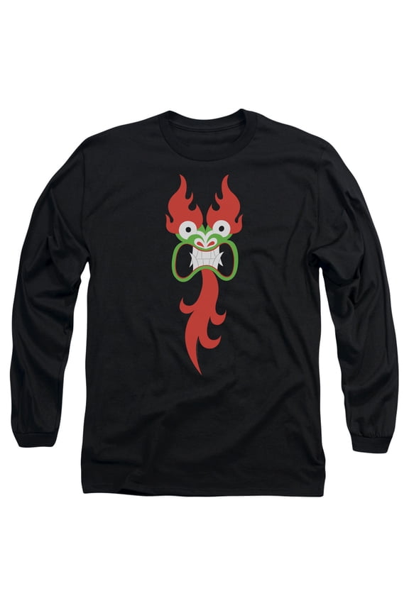 Samurai Jack - Aku Face - Long Sleeve Shirt - Medium