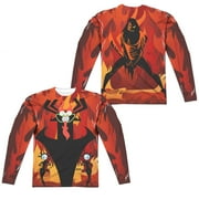 Samurai Jack - Akus Wrath Front/Back Print - Regular Fit Long Sleeve Shirt - -Large