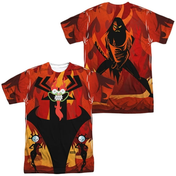 Samurai Jack - Akus Wrath (Front/Back Print) - Short Sleeve Shirt - Medium